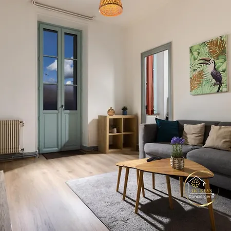 La Belle Bastide Cozy - Centre-ville - Carnot 2 Minutes 아파트 *