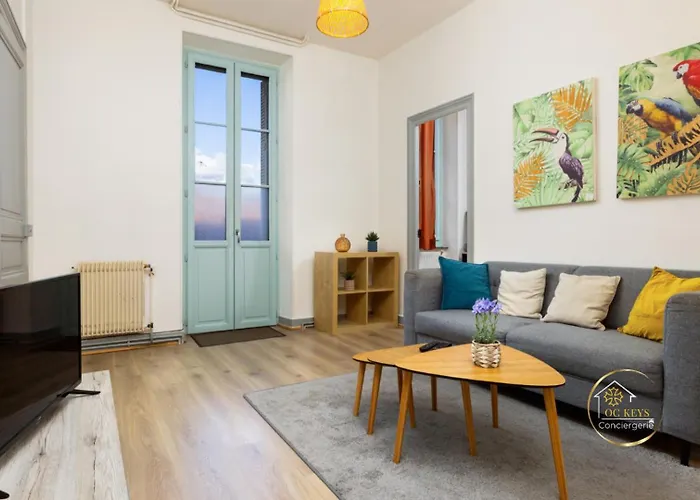 La Belle Bastide Cozy - Centre-ville - Carnot 2 Minutes * 카르카손